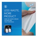 Toilet Tissue Dispensers | Scott 44518 11.25 in. x 6.31 in. x 12.75 in. Pro High Capacity Coreless SRB Tissue Dispenser - Black (1/Carton) image number 5