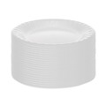 Plates | Pactiv Corp. 0TK100060000 6 in. Placesetter Deluxe Laminated Foam Dinnerware Plate - White (1000/Carton) image number 3