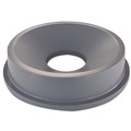 Waste Receptacle Lids | Rubbermaid Commercial FG354300GRAY BRUTE 22-3/8 in. Round Funnel Top Receptacle - Gray image number 0