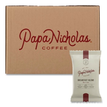 PRODUCTS | PapaNicholas Coffee 25184 Premium Coffee Breakfast Blend (18/Carton)
