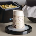 Cup Dispensers | San Jamar SAN C2410C EZ-Fit One-Size-Fits-All Cup Dispenser For 8 oz. to 46 oz. Cups - Black image number 1