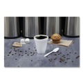 Cups | Dart 12J16 12 oz. Squat Foam Drink Cups - White (1000/Carton) image number 9