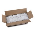 Disposable Spoons | Boardwalk BWKTEAHWPPWH Heavyweight Polypropylene Teapoons - White (1000/Carton) image number 2