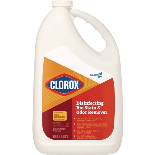 Disinfecting & Cleaning Solutions | Clorox 31910 128 oz Refill Bottle Disinfecting Bio Stain and Odor Remover - Fragranced image number 0