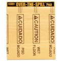 Sorbents | Rubbermaid Commercial FG425400YEL 16.5 in. x 14 in. 12 oz. Over-The-Spill Pad Tablet (22/Pack) image number 1