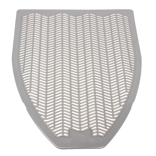 Safety Mats | Impact 1525 17.5 x 20.38 Nonslip Disposable Urinal Floor Mat - Orchard Zing Scent/Gray (6/Carton) image number 0