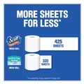 Toilet Tissues | Scott 54245 ComfortPlus 1-Ply Septic Safe Mega Roll Toilet Paper - White (24/Carton) image number 6