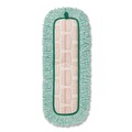 Mop Heads | Rubbermaid Commercial FGQ41800GR00 18 in. Microfiber Dust Pad with Fringe - Green image number 2