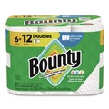 Perforated Roll & Hand Towels | Bounty 80798314 Select-a-Size 6 in. x 11 in. 2-Ply Kitchen Roll Paper Towels - White (6/Carton) image number 0
