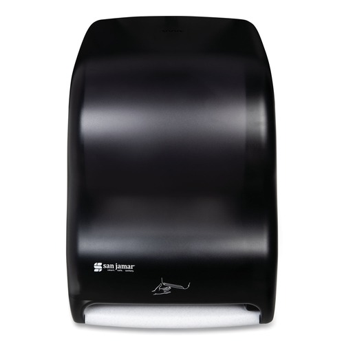 Towel Dispensers | San Jamar T1400TBK 11.75 in. x 9 in. x 15.5 in. Smart System with iQ Sensor Towel Dispenser - Black Pearl image number 0
