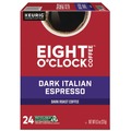 Coffee - Caffeinated | Eight O'Clock 5000359068 Coffee K-Cups - Dark Italian Espresso (24/Box) image number 0