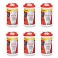 Cleaning Cloths & Wipes | Sani Professional P56784 95 Wipes Unscented No-Rinse Sanitizing Multi-Surface Wipes - White (6/Carton) image number 0