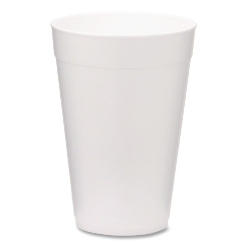 Cups | WinCup 221981 32 oz Foam Drink Cups - White (500/Carton) image number 0