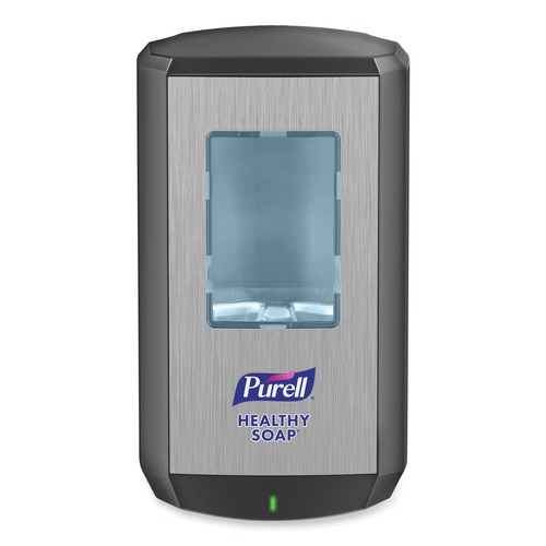 Soap Dispensers | PURELL 7834-01 CS8 5.79 x 3.93 x 10.31 1,200 mL Soap Dispenser - Graphite (1/Carton) image number 0
