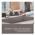 Soap Dispensers | Rubbermaid Commercial 1938171 11 in. x 14 in. x 3.5 in. Touch Free, Foam One Shot Soap Dispenser - Chrome image number 1