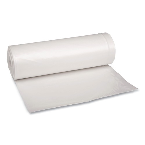 Low-Density Trash Bags | Boardwalk X7658XCKR01 38 in. x 58 in. 60 gal. 1.75 mil Low Density Can Liners - Clear (100/Carton) image number 0