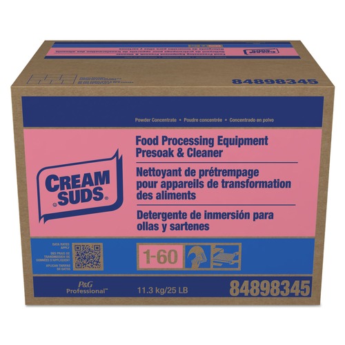 Dishwashing Detergents | Joy 02100 25 lbs. Box Manual Pot and Pan Powder Presoak and Detergent with Phosphate - Baby Powder Scent (1/Carton) image number 0