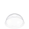 Cup Lids | Dart DLR626 PET Ultra Clear Dome Cold Cup Lids Fits 16 oz. to 24 oz. Cups - Clear (1000/Carton) image number 0