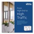 Perforated Roll & Hand Towels | Kleenex 01890 9.2 in. x 9.4 in. 1-Ply Multi-Fold Paper Towels - White (2400/Carton) image number 9