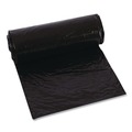 Low-Density Trash Bags | Trinity Plastics 100446 30 in. x 36 in. 20-Gallon 1.25 millimeter Flat Pack Low-Density Can Liners - Black (100/Carton) image number 2