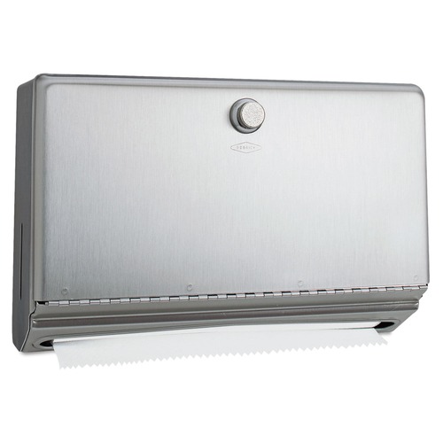 Towel Dispensers | Bobrick B-2621 10.75 in. x 4 in. x 7.13 in. Surface-Mounted Paper Towel Dispenser - Stainless Steel image number 0
