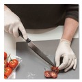 Food Service Disposable & Single Use Gloves | Ammex TLF48100 4 mil Powder-Free Latex Disposable Gloves - X-Large, Ivory (1000/Carton) image number 2