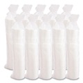Cup Lids | Dart 20RL Vented Foam Lids Fits 6 - 32 oz. Cups - White (10 Packs/Carton) image number 2