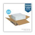 Paper Wraps | Dixie GRC1516 15 x 16 Dry Wax Paper All-Purpose Food Wrap - White (3000/Carton) image number 1