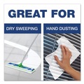 Floor Dusters & Accessories | Swiffer 33407 10-5/8 in. x 8 in. Dry Refill Cloths - White (32/Box) image number 2