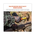 Gloves & Glove Accessories | Ergodyne 17042 ProFlex 710 Heavy-Duty Mechanics Gloves Gray Small Pair image number 4