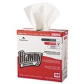 Cleaning Cloths & Wipes | Georgia-Pacific 29050/03 9.25 in. x 16.69 in. 4-Ply Medium Duty Scrim Reinforced Wipers - Unscented, White (166/Box, 5-Boxes/Carton) image number 1