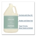 Personal Shampoos, Conditioners, & Body Washes | Diversified Hospitality Solutions 002256EA Terra Pure 1-Gallon Bottle Conditioner - Green Tea and Lemongrass Scent image number 2