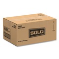Disposable Forks | SOLO HSWFX-0007 Impress Heavyweight Full-Length Polystyrene Fork - White (100/Box, 10 Boxes/Carton) image number 0