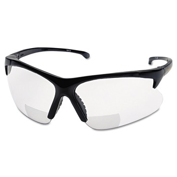 Ansell 19891 V60 30-06 2.5 Diopter RX Safety Readers - Black Frame, Clear Lens