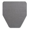 Safety Mats | TOLCO 220209 18 in. x 20 in. Komodo Urinal Mat - Gray (6/Carton) image number 0
