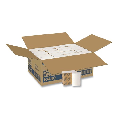 Facial Tissues | Georgia Pacific Professional 10440 Septic Safe 2 Ply Tissue for Safe-T-Gard Dispenser - White (8000/Carton) image number 0