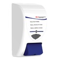 Soap Dispensers | SC Johnson SHW2LDP 6.4 in. x 5.7 in. x 11.5 in. 2 L Cleanse Hand, Hair and Body Dispenser - White/Blue (8/Carton) image number 2