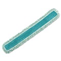 Mop Heads | Rubbermaid Commercial HYGEN FGQ44900GR00 48 in. Microfiber Dust Mop Heads With Fringe - Green image number 0