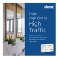 Perforated Roll & Hand Towels | Kleenex 01500 10.13 in. x 13.15 in. 1-Ply C-Fold Paper Towels - White (2400/Carton) image number 8