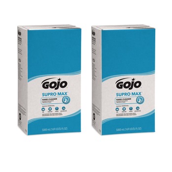 GOJO Industries 7572-02 SUPRO MAX Floral Scent 5000 mL Hand Cleaner Refill for PRO TDX Dispenser (2/Carton)