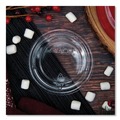 Cup Lids | Dart 626TP PETE Plastic Flat Cold Cup Lids Fits 12 oz. to 24 oz. Cups - Clear (1000/Carton) image number 3