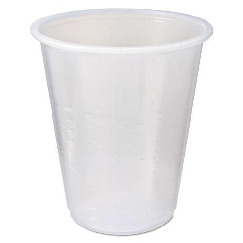 Cups | Fabri-Kal 000000000009500018 3 oz RK Crisscross Plastic Cold Drink Cups - Clear (2500/Carton) image number 0