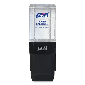 PURELL 4424-D6 450 ml 3.12 in. x 5.88 in. x 5.81 in. ES1 Hand Sanitizer Dispenser Starter Kit - Graphite (6/Carton)