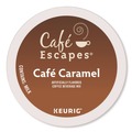 Coffee - Caffeinated | Cafe Escapes 5000330126 K-Cups - Cafe Caramel (24/Box) image number 1