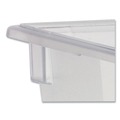 Food Storage Containers & Lids | Rubbermaid Commercial FG330100CLR 21.5 Gallon 26 in. x 18 in. x 15 in. Food/Tote Boxes - Clear image number 2