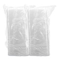 Food Containers & Lids | Dart C99HT1 Showtime 5.1 in. x 9.9 in. x 3.5 in. 29.9 oz. Hinged Plastic Hoagie Containers - Clear (200/Carton) image number 2