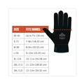 Work & Welding Gloves | Ergodyne 17626 ProFlex 7401 Coated Lightweight Winter Gloves - 2X-Large Orange (1-Pair) image number 3