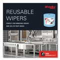 Perforated Roll & Hand Towels | WypAll 34965 12.2 in. x 13.4 in. General Clean Jumbo Roll X60 Cloths - Blue (1100/Roll) image number 6