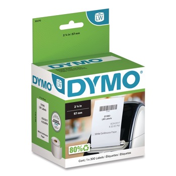 PRODUCTS | DYMO 30270 LabelWriter 2.25 in. x 300 ft. Continuous-Roll Receipt Paper - White
