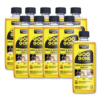 PAINT GRAFFITI AND GUM REMOVERS | Goo Gone 2087 8 oz. Bottle Original Cleaner - Citrus Scent (12/Carton)